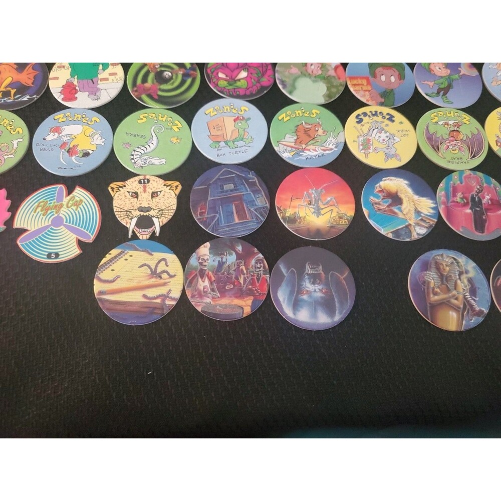 168 Pog Game Slammer Lot Goosebumps Whammers Zoo Ies Lucky Charms See Pictures - Picture 14 of 16